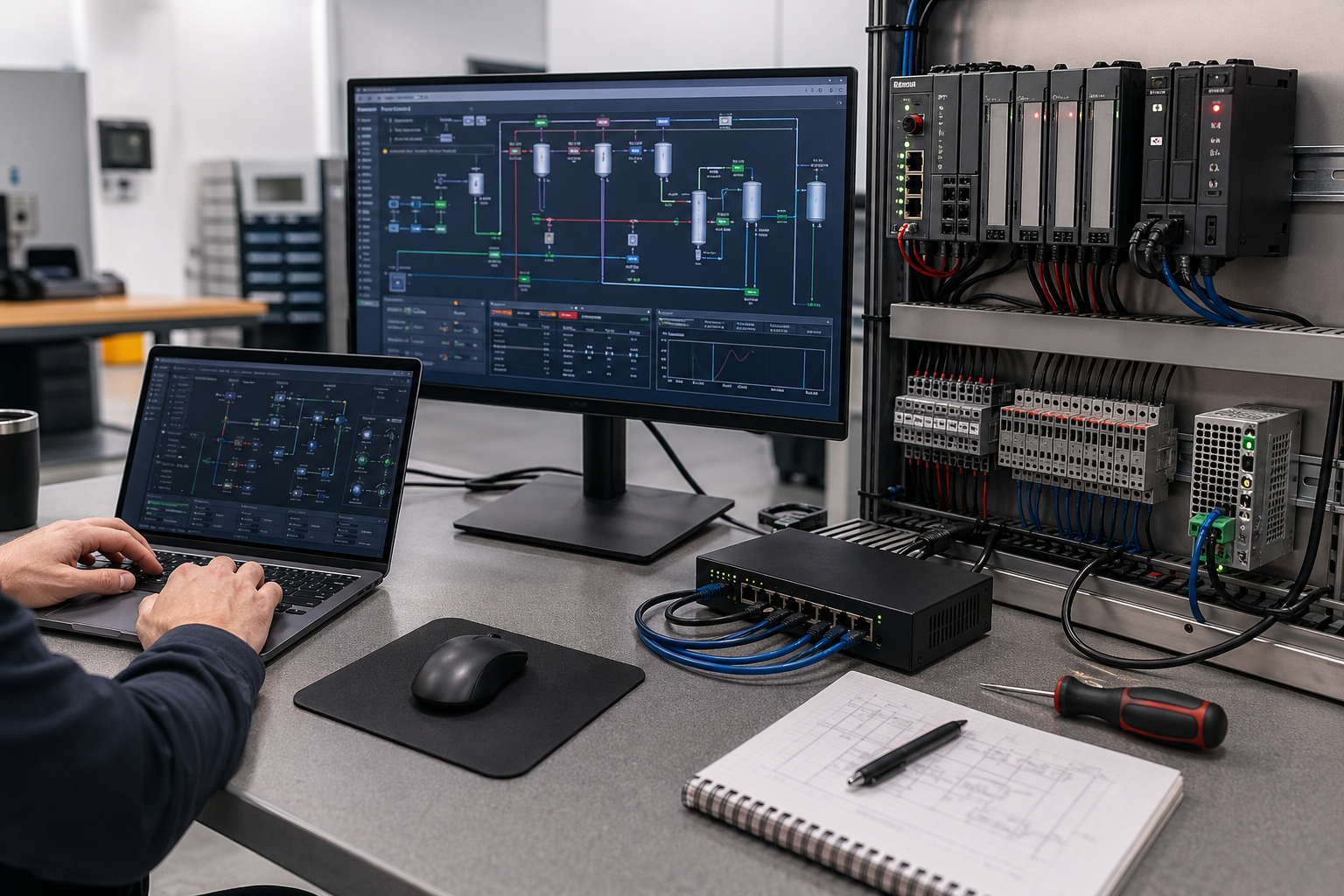 SCADA HMI control room 3